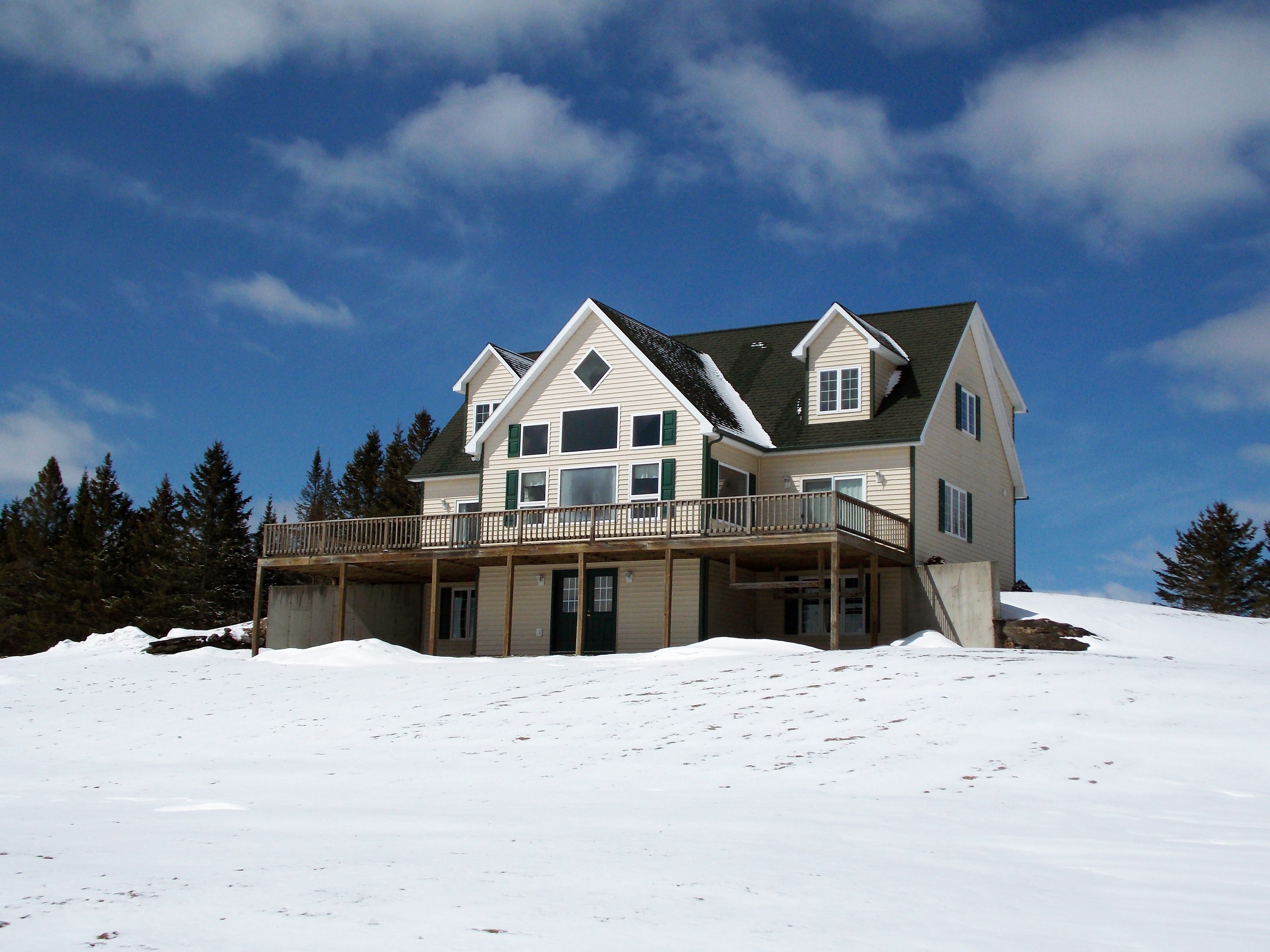 house for sale, acreage, derby, VT, NEK, large detached garage